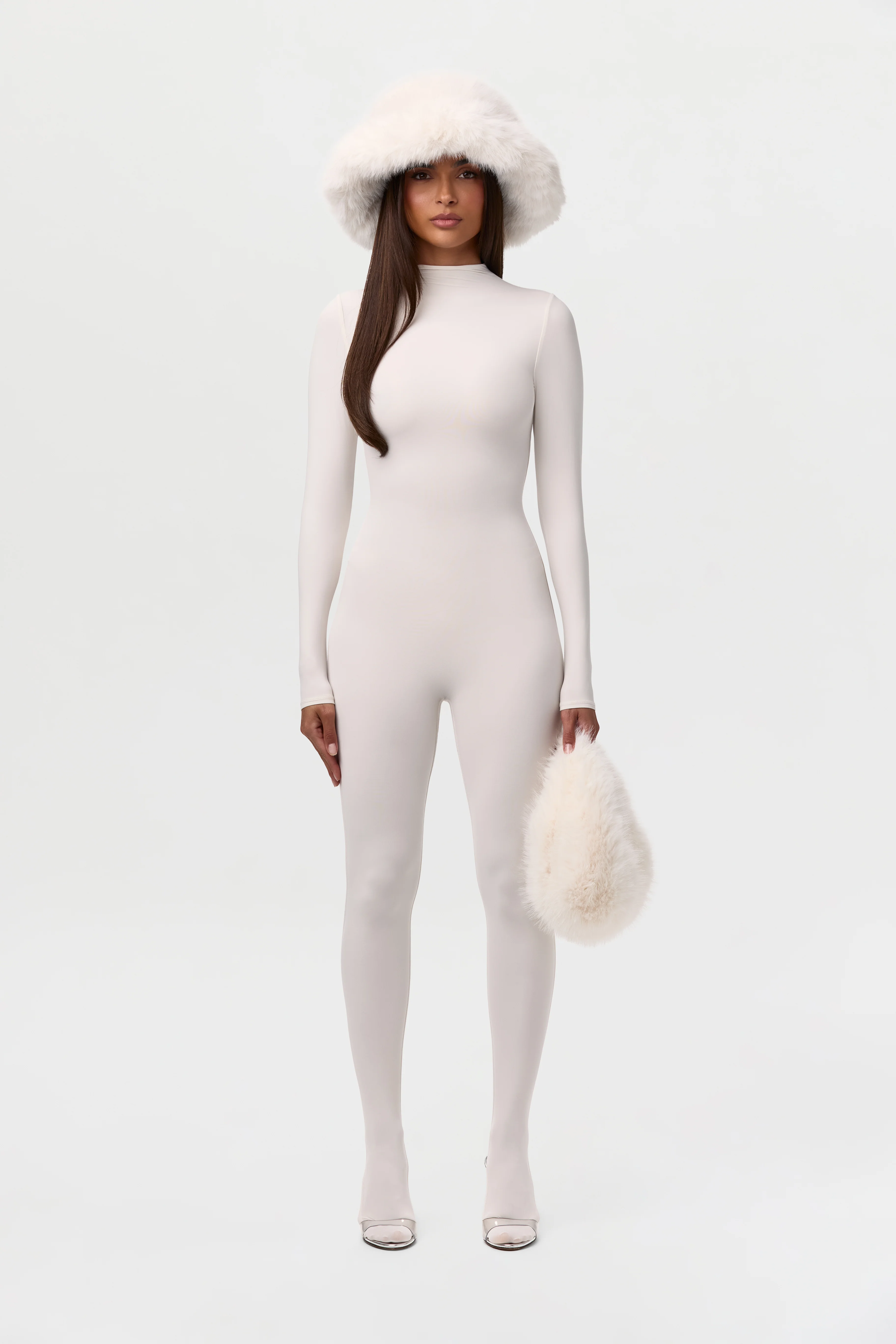 Faux Fur Oversized Bucket Hat - Image 21