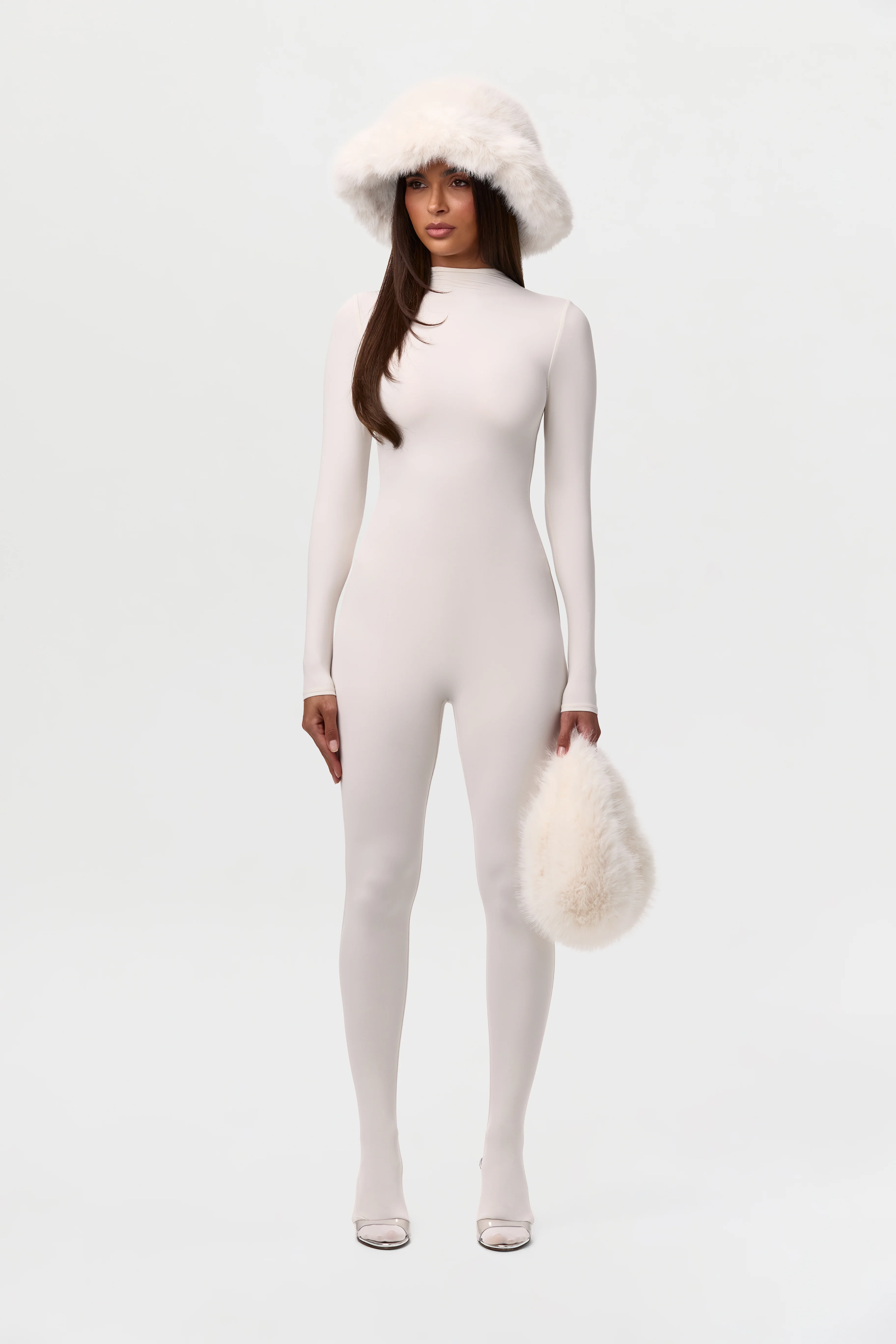 Faux Fur Oversized Bucket Hat - Image 23