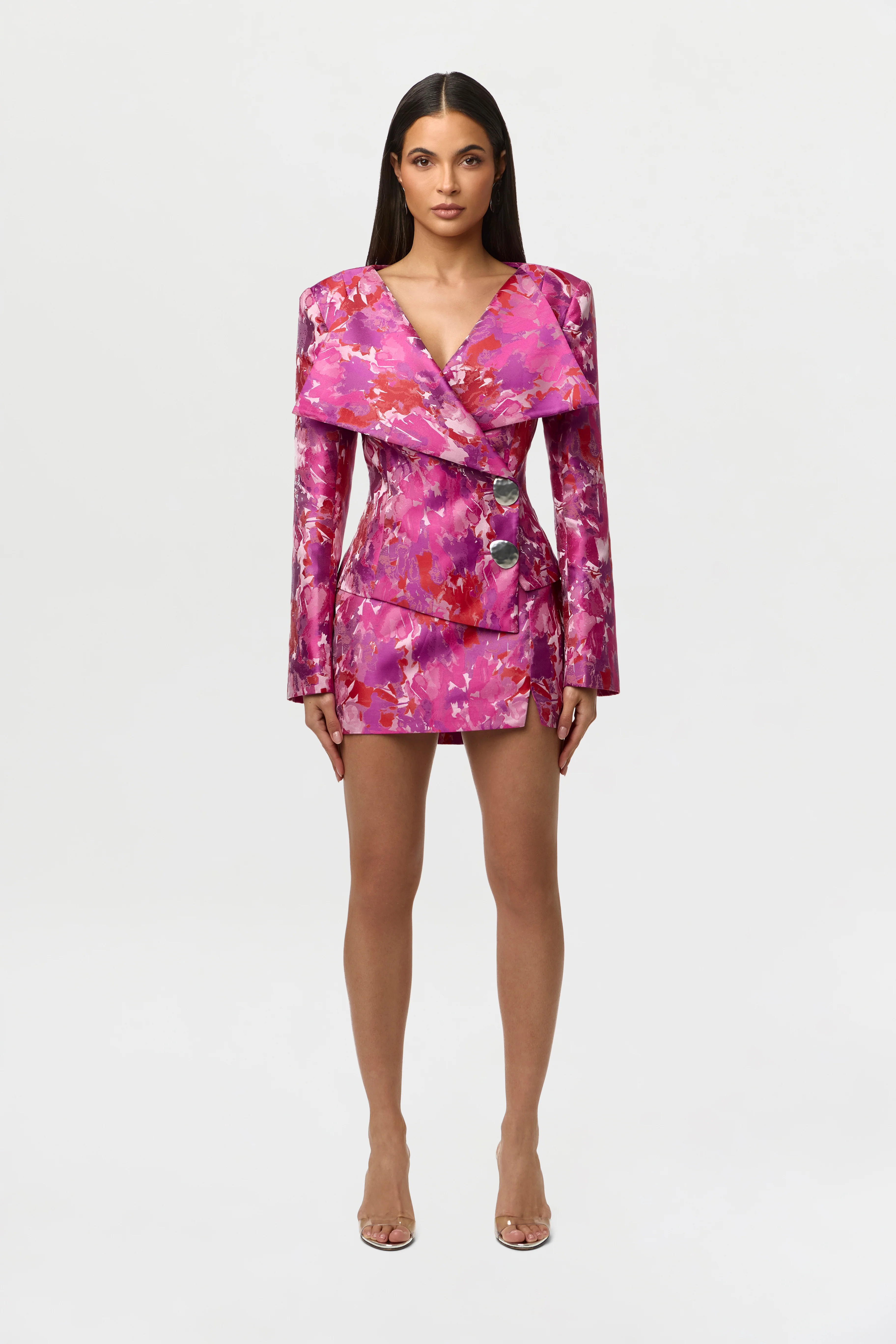 Suiting Jacquard Mini Skirt
