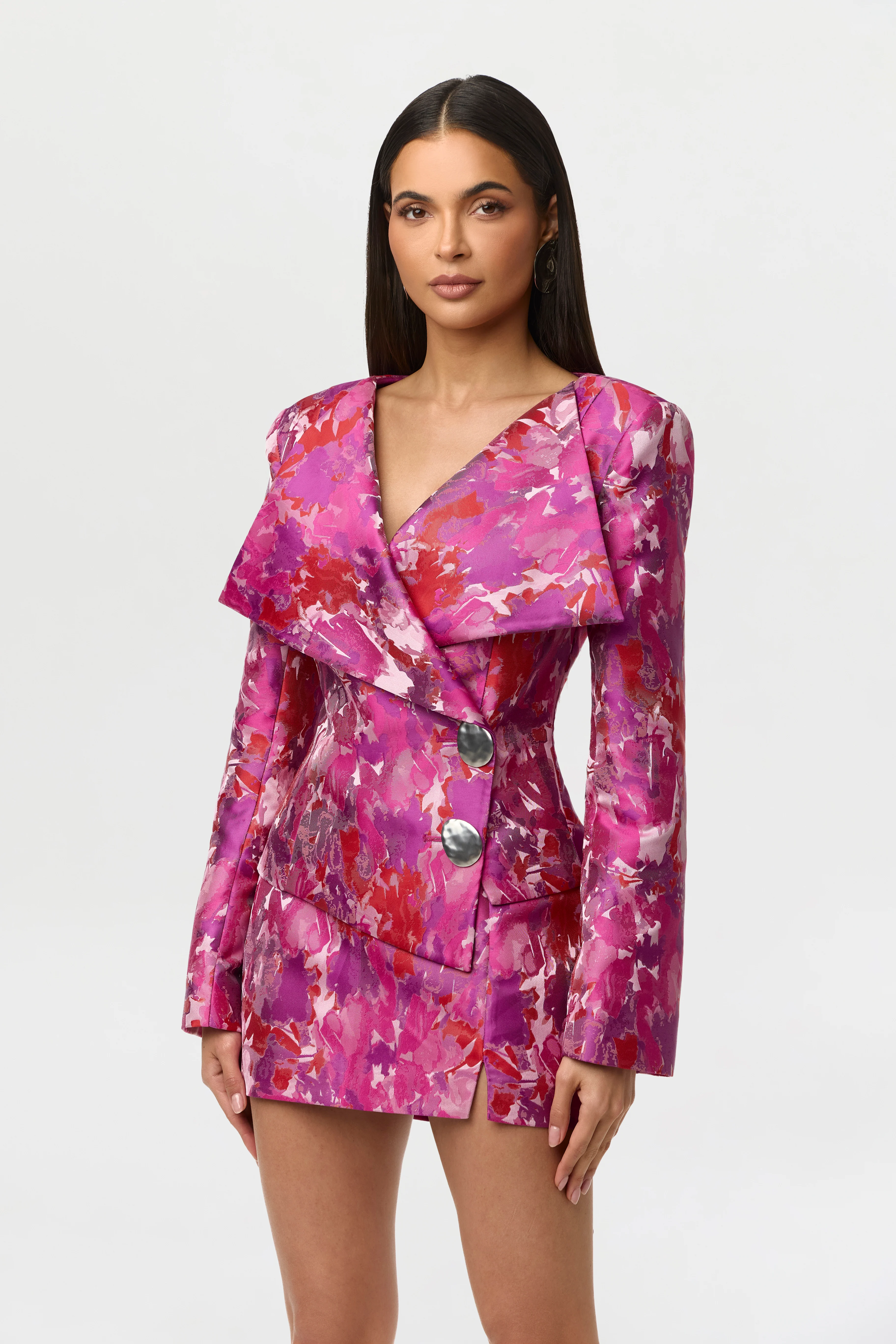 Suiting Jacquard Mini Skirt - Image 4