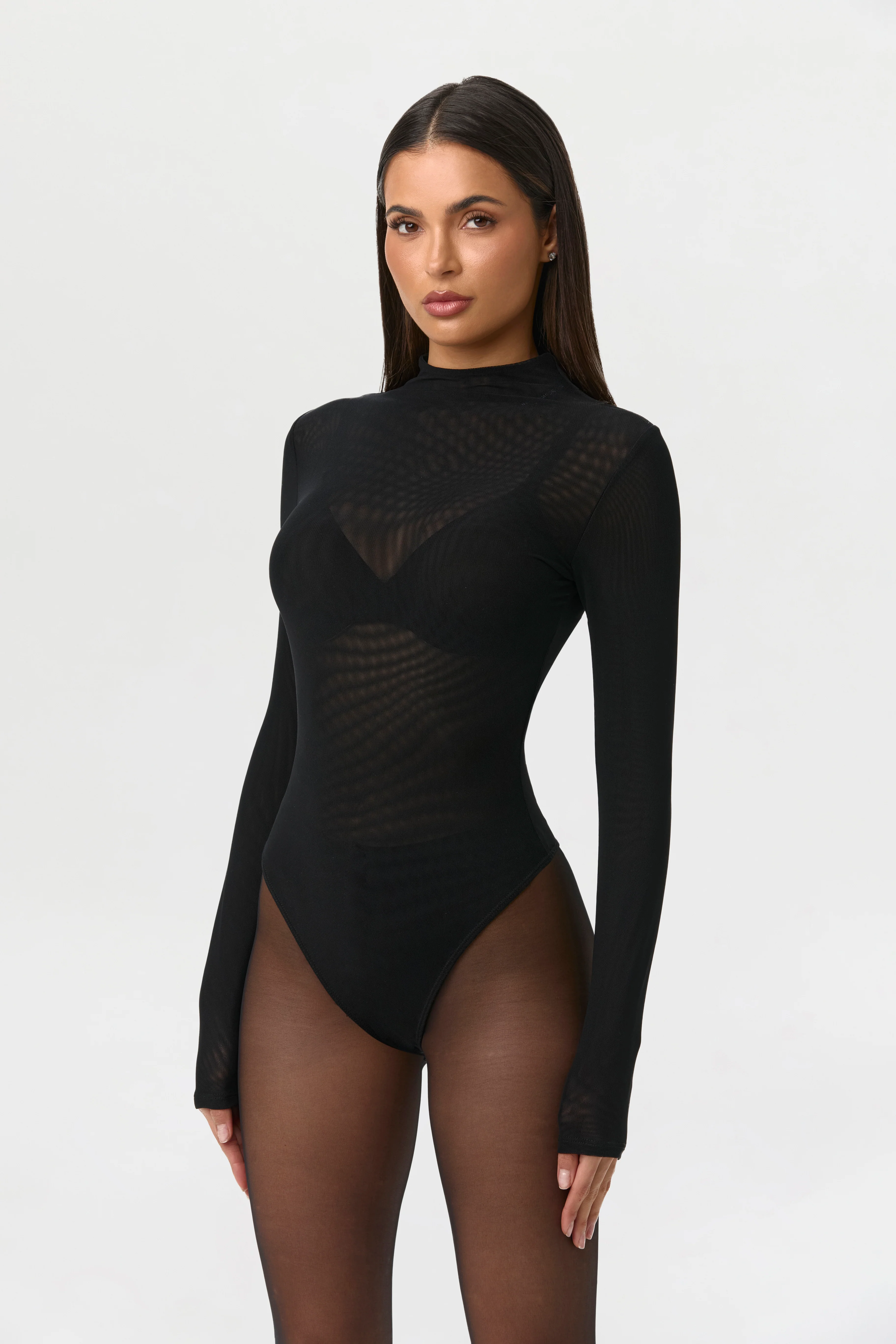 Mesh Sculpt Bodysuit - Image 2