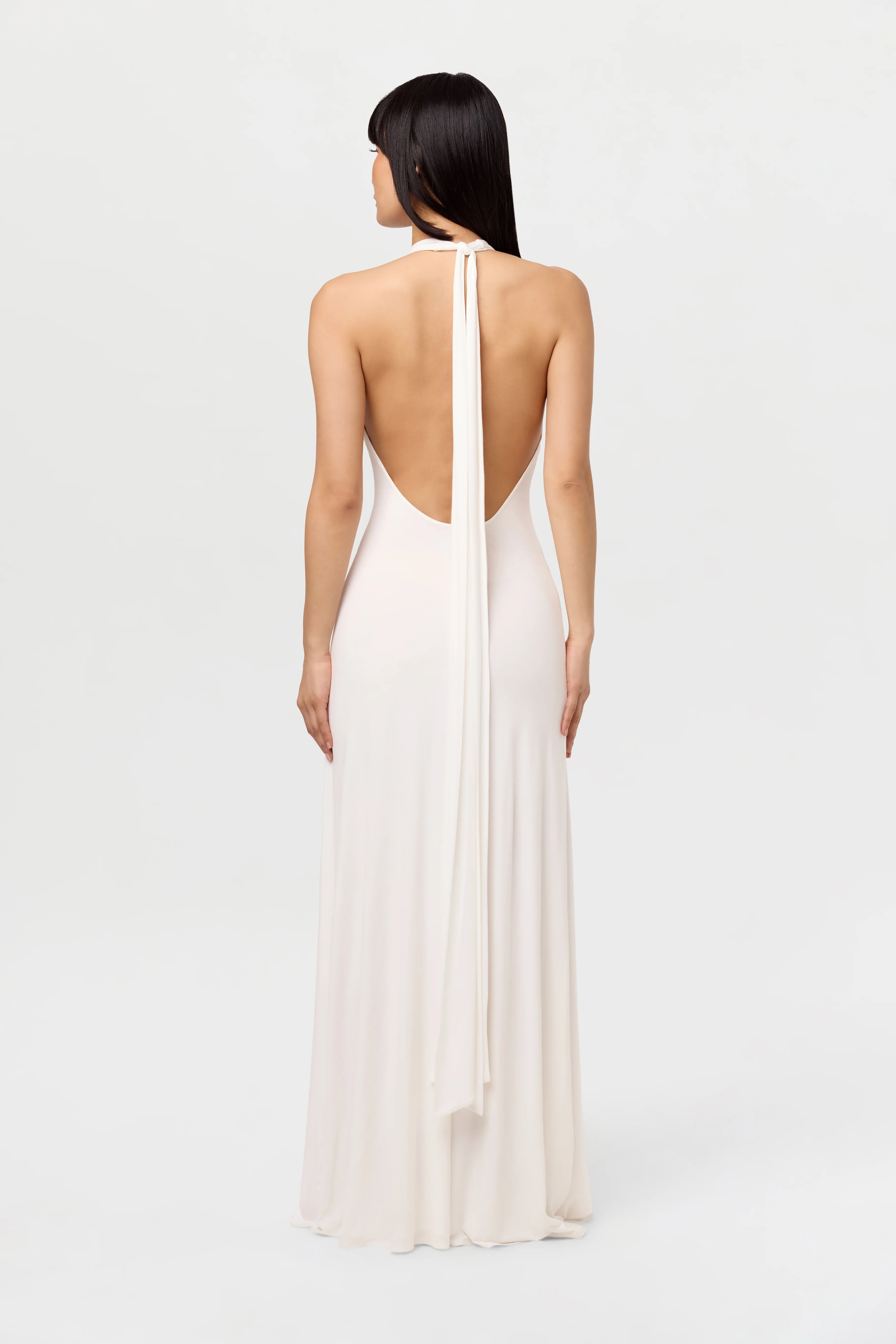 Modal Halter Maxi Dress