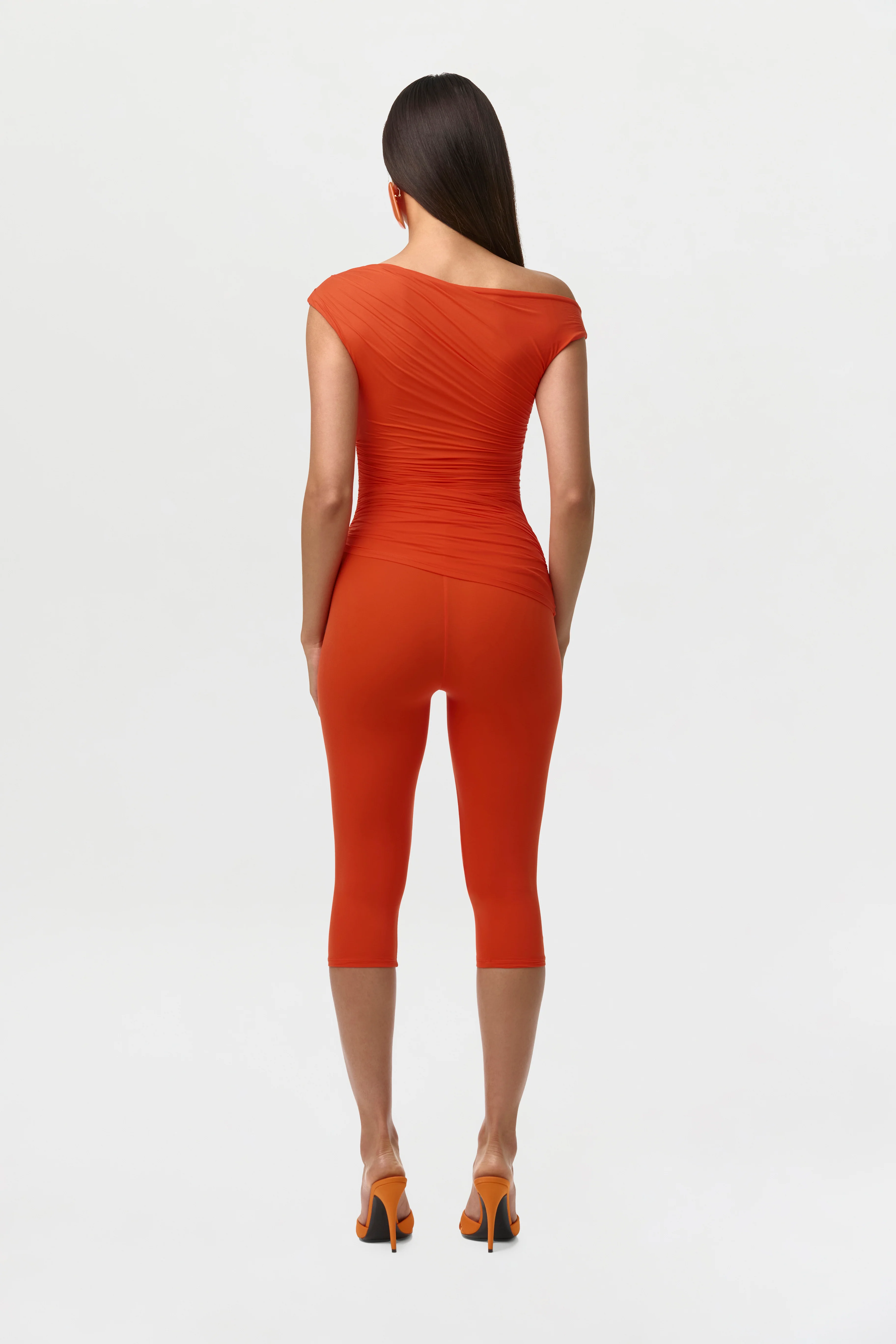 Naked Ruched Off Shoulder Top - Image 16