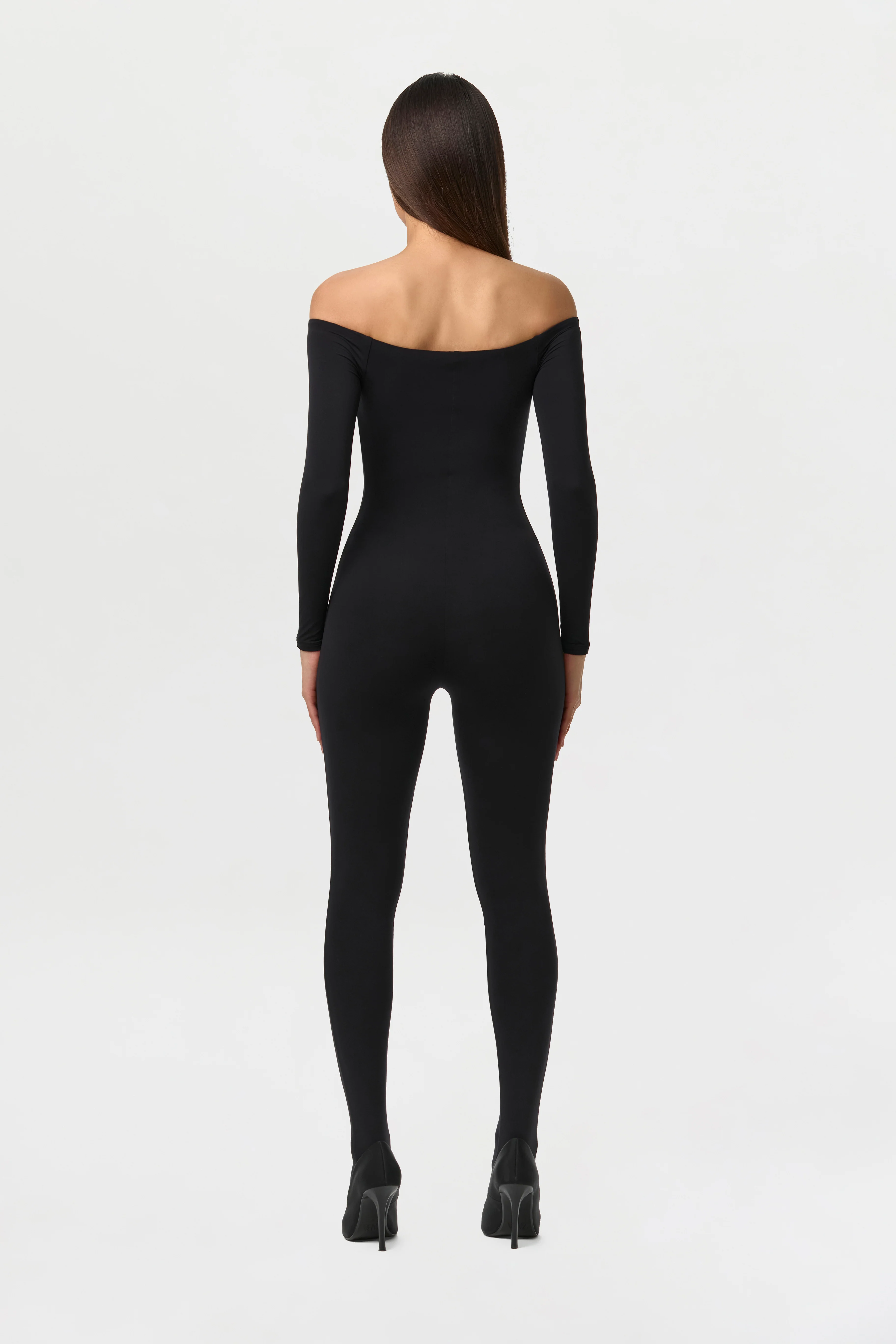 Naked Off-Shoulder Jumpsuit Petite - Image 4