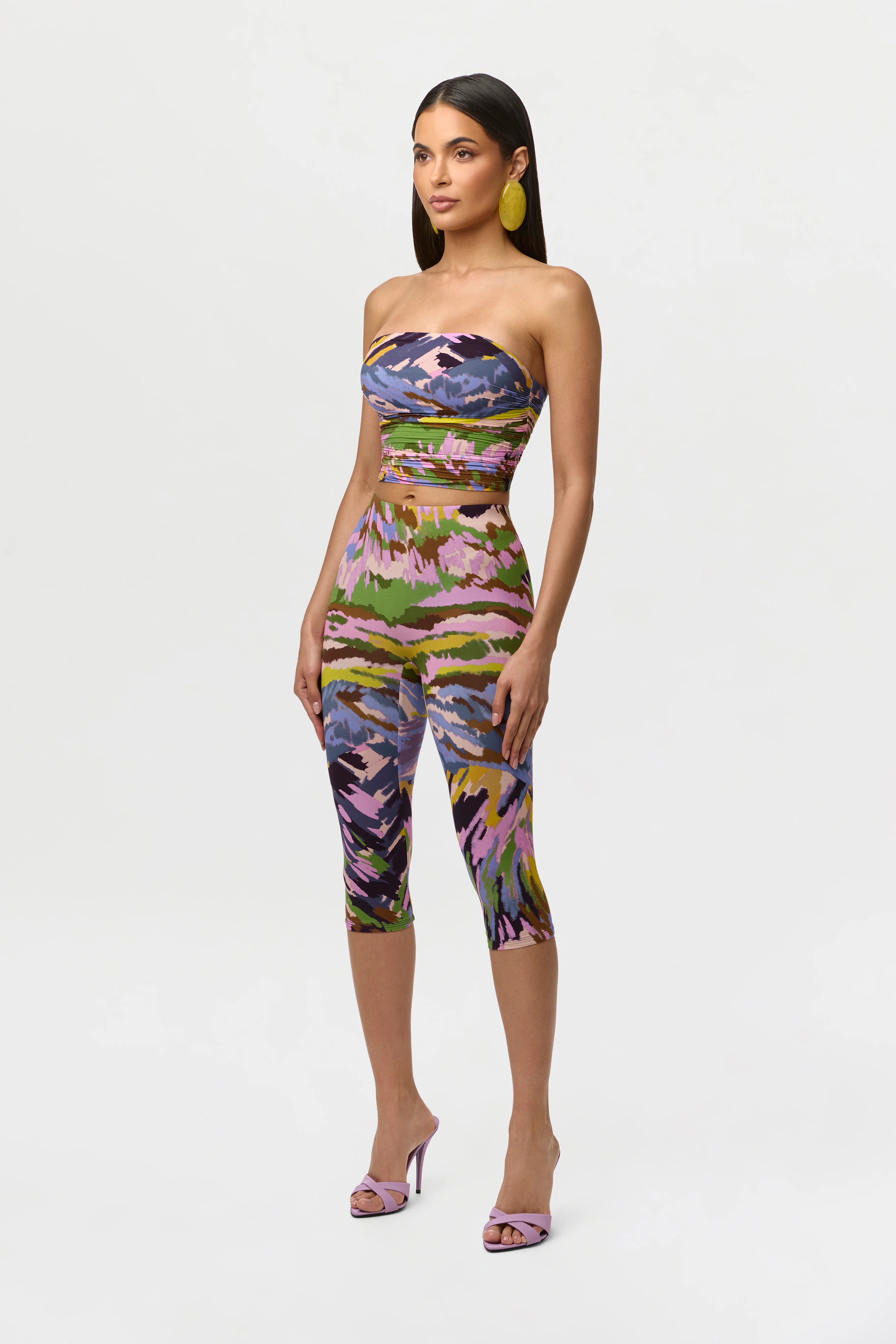 Naked Print Capri Legging - Image 12