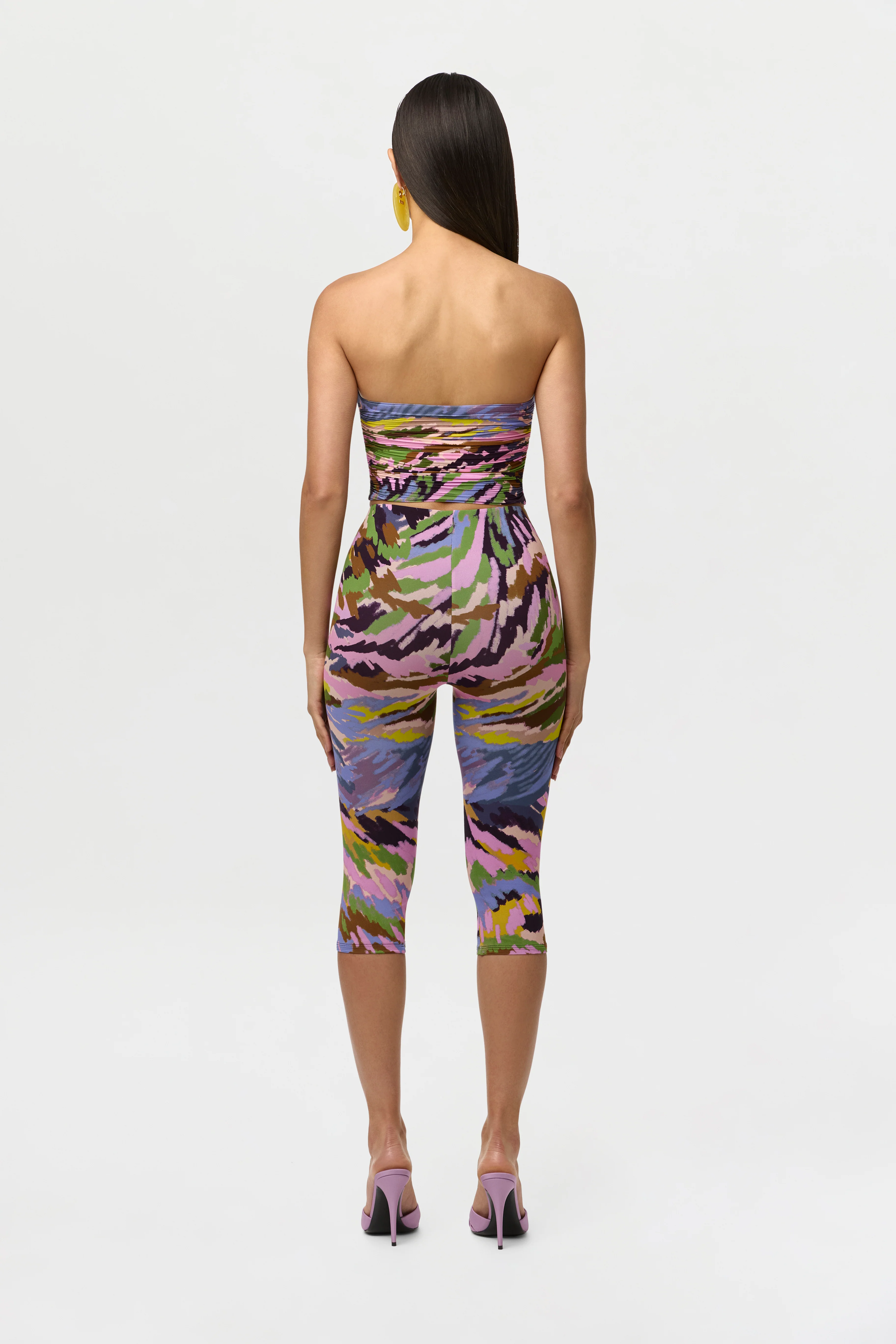 Naked Print Capri Legging - Image 15