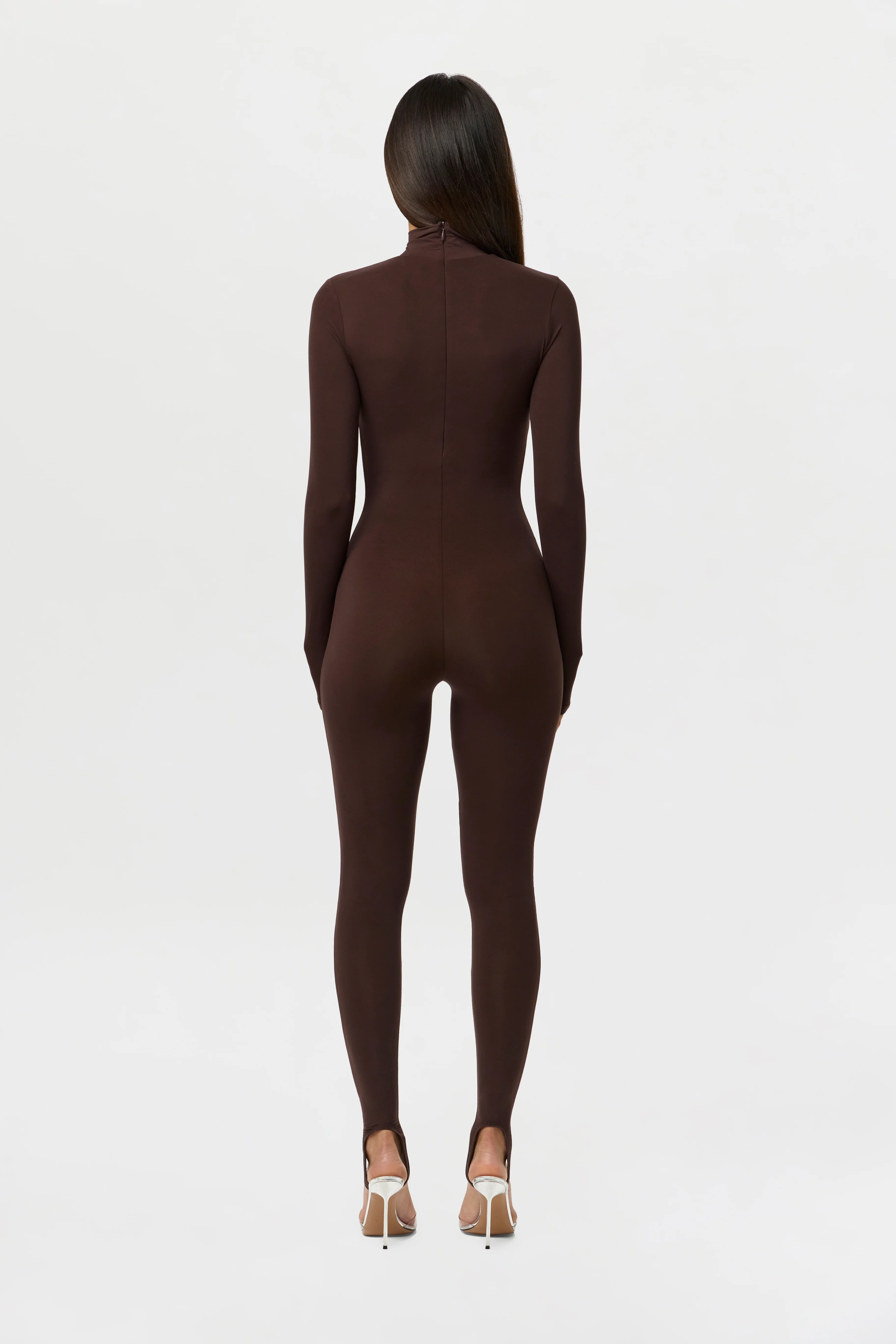 Naked Turtleneck Stirrup Jumpsuit - Image 12