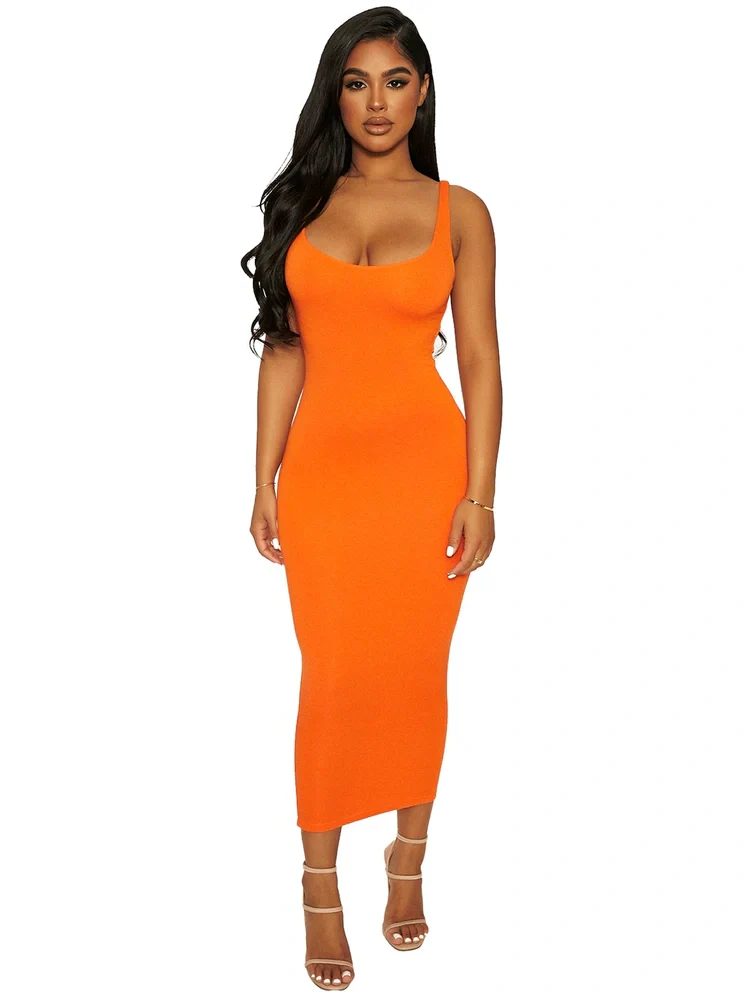 NW Sculpt Tank Midi Dress - Image 37