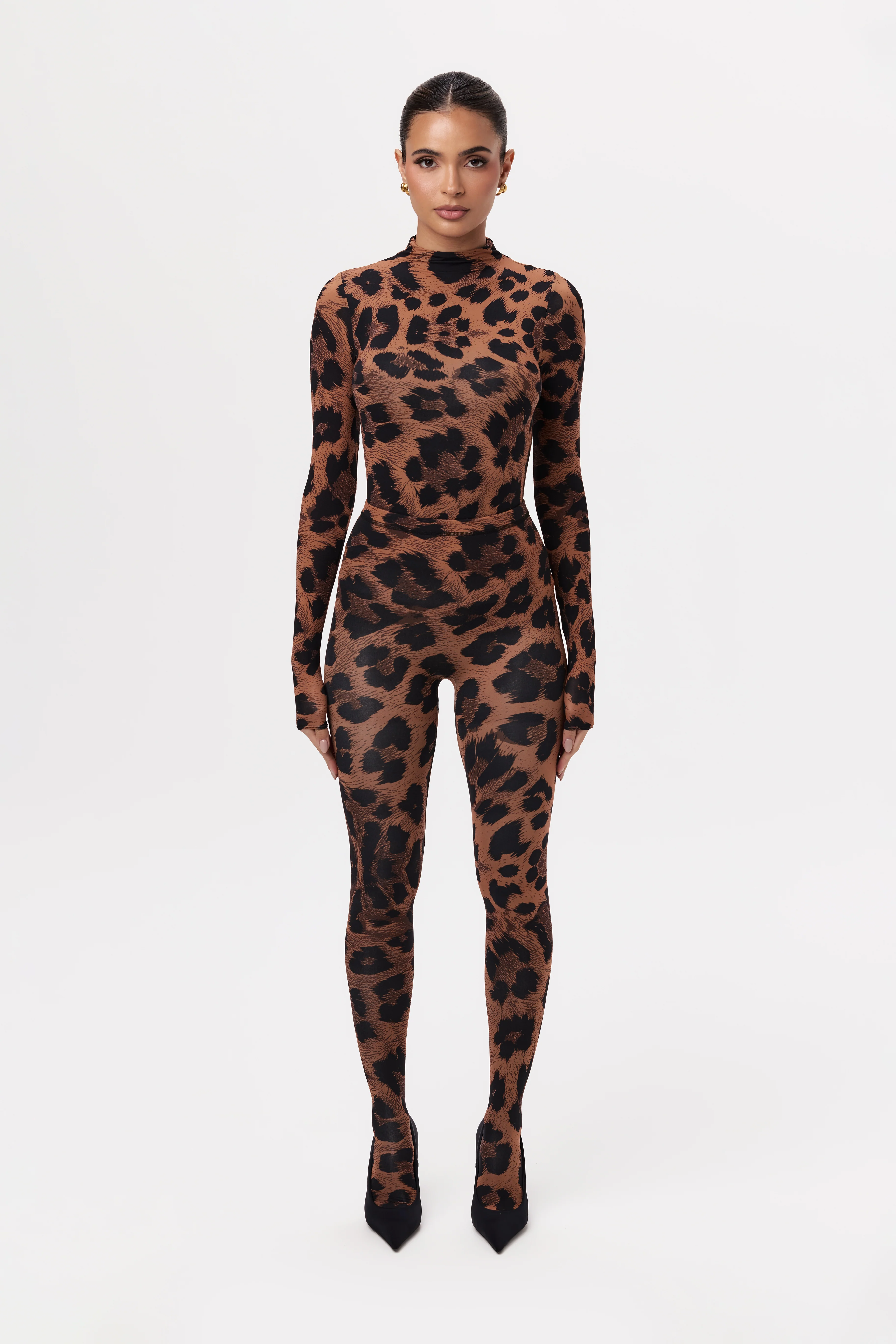 Naked Print Tights Petite - Image 28