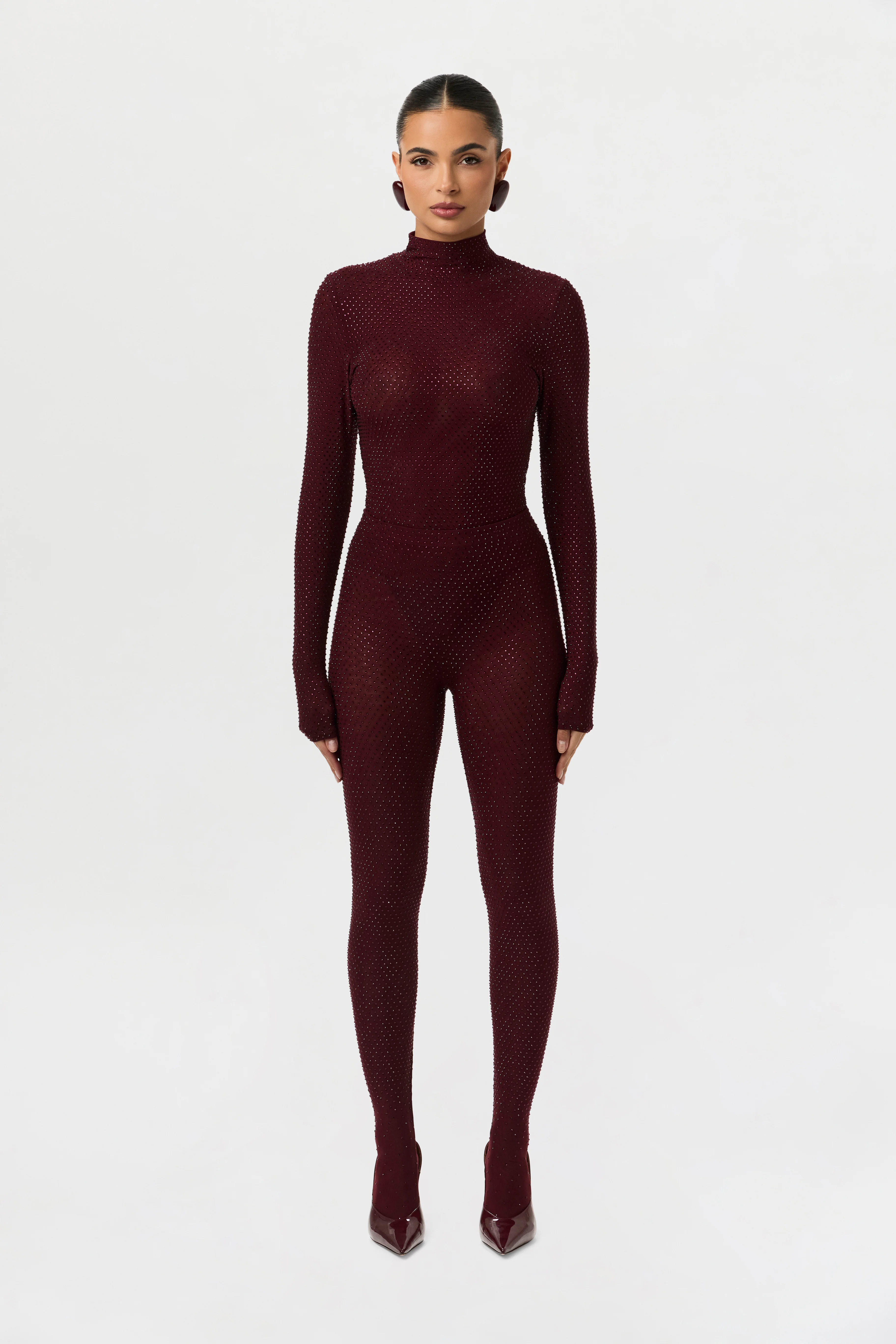 Crystal Closed Toe Leggings Petite