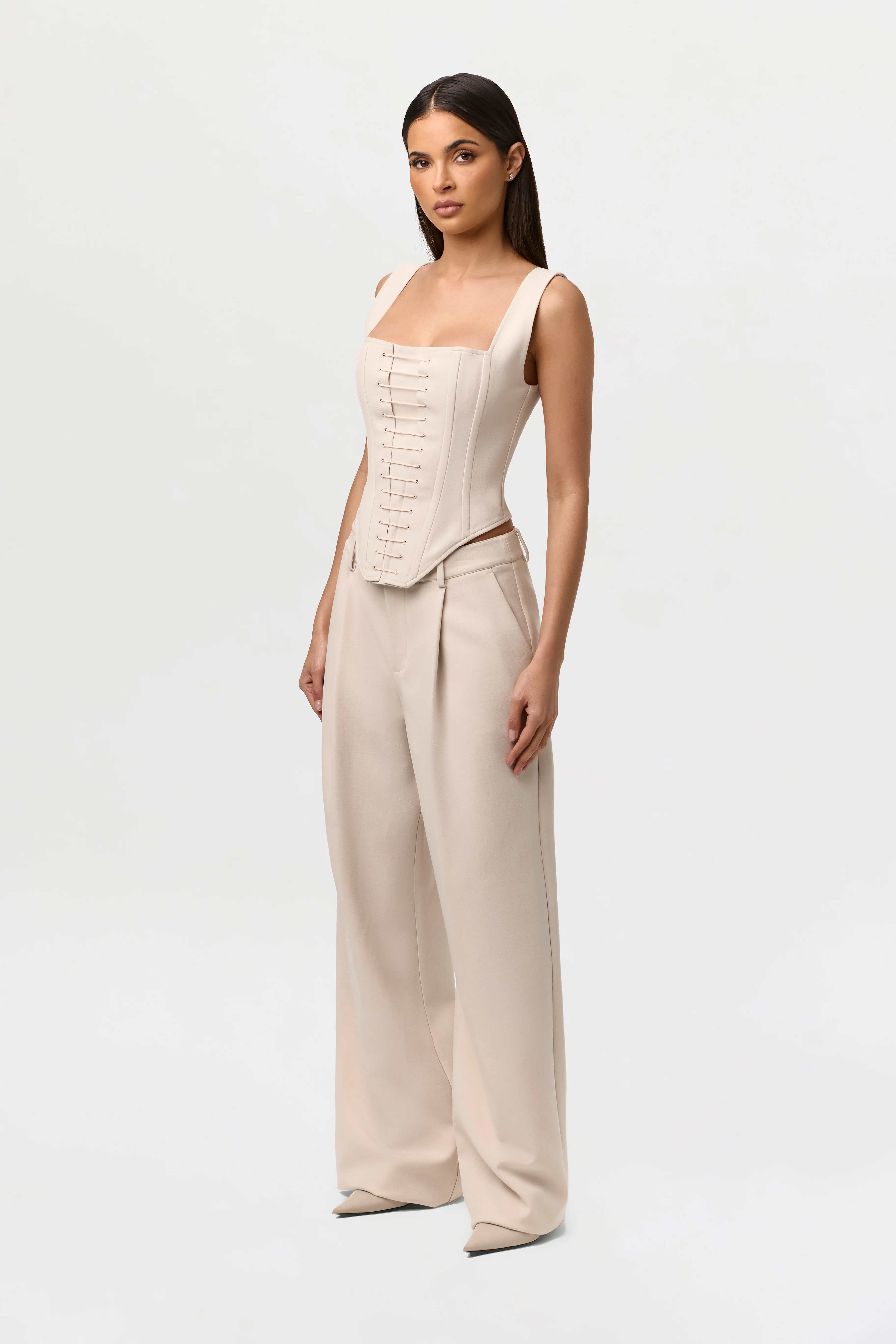 Suiting Tank Corset Top - Image 4