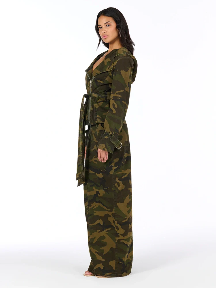 V-WAIST MAXI SKIRT - Image 6